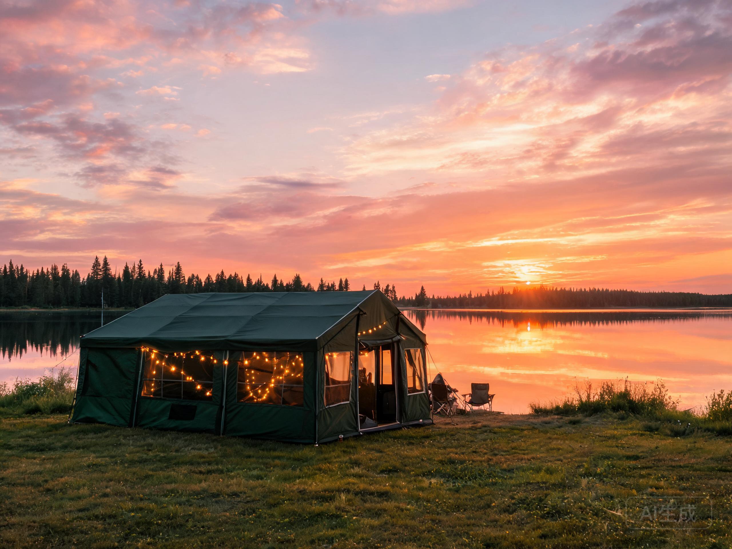 Basecamp Cabin 6P luxury family tent